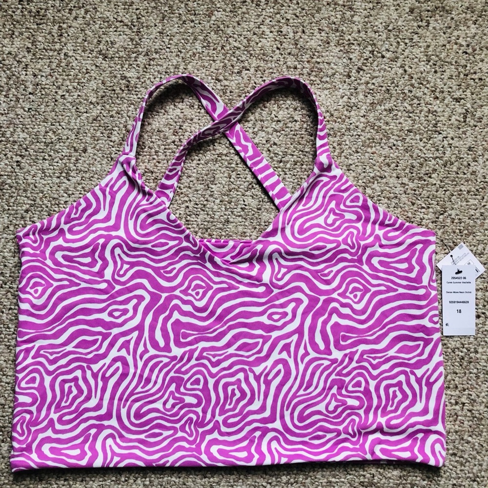 New, Cotton On Curve Summer Vestlette.  Size US 18.